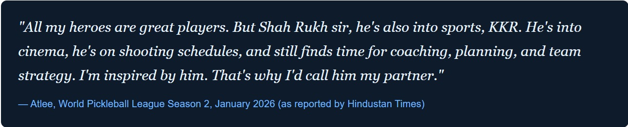 Atlee Addresses Jawan 2 and Don 3