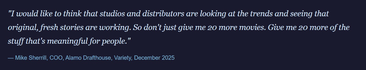 Big Films Studios Are Nervous