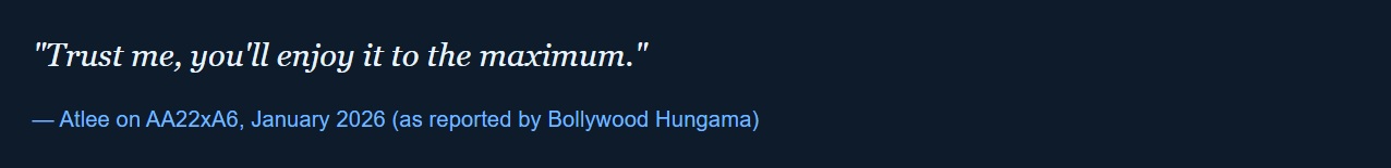 Atlee Addresses Jawan 2 and Don 3