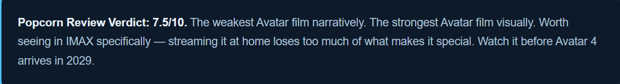 Avatar Fire and Ash box office collection