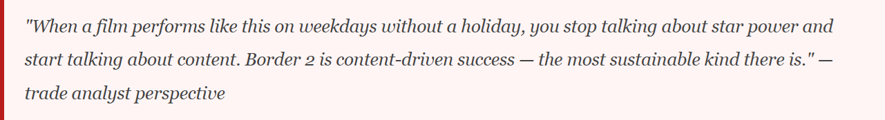 Border 2 box office collection