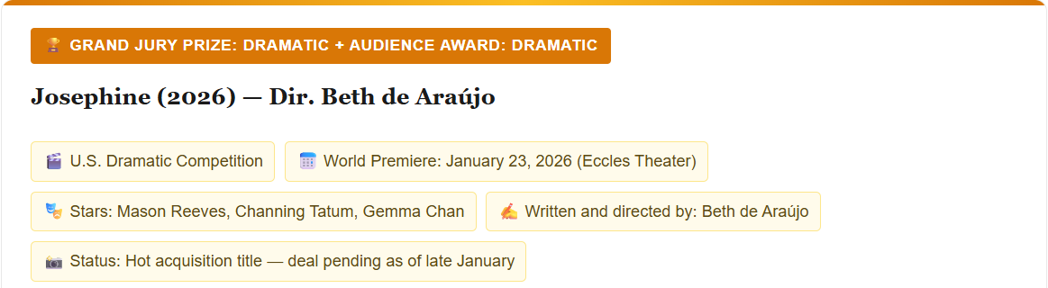 Sundance Film Festival 2026