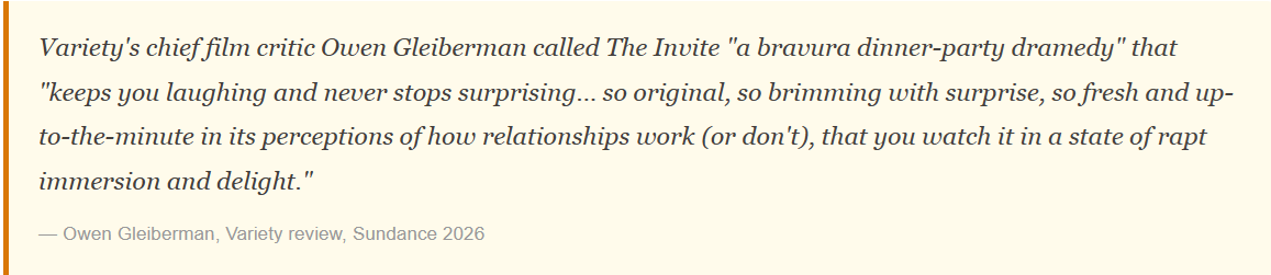 Sundance Film Festival 2026