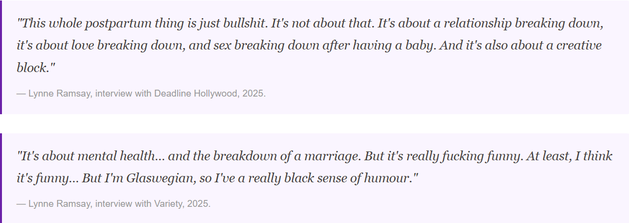 Jennifer Lawrence Die My Love