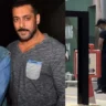 Salim Khan with Salman Khan in a public appearance photo, alongside an image of hospital staff assisting a patient, related to reports of Salim Khan Hospitalized
