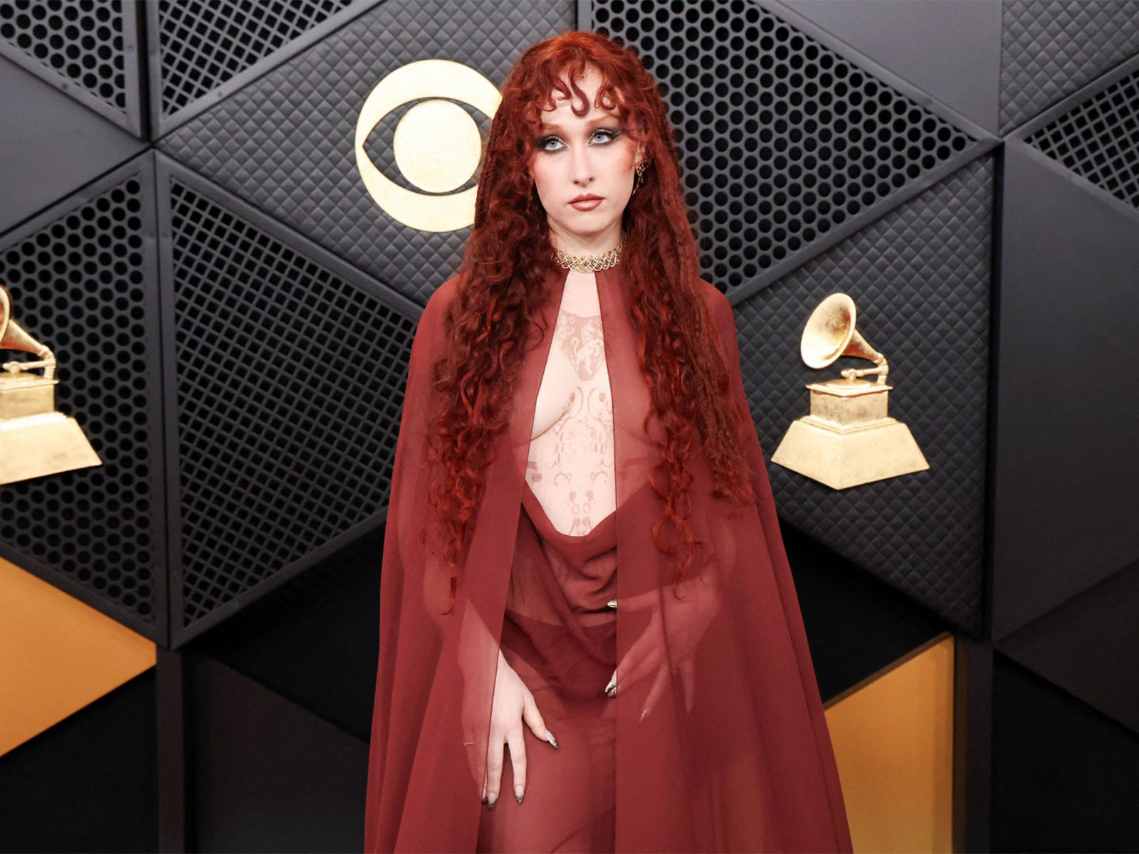 Chappell Roan stuns at 2026 Grammys