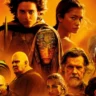 An epic desert scene from Dune: Part Two featuring a lone figure against vast sands, capturing the film’s grand scale, political tension, and sci-fi intensity. Hollywood movie delays