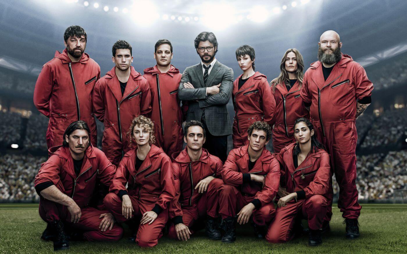 Money Heist top Netflix shows trending
