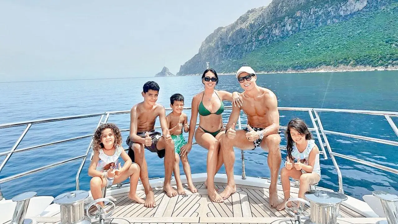 Cristiano Ronaldo’s Family Moment