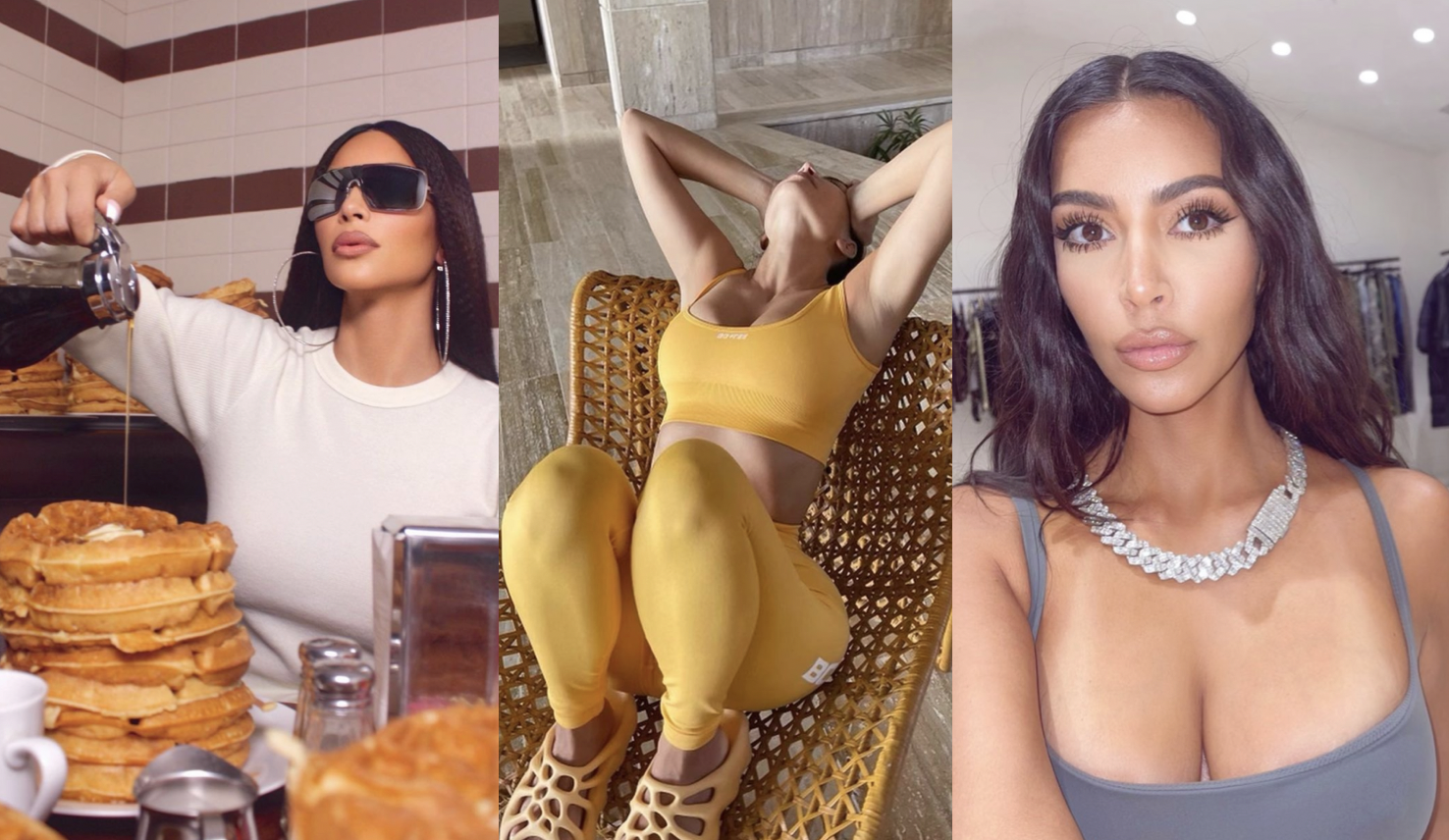 Kim Kardashian’s Morning Routine Reel