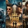 Sky Force and patriotic Bollywood army films collage Bollywood films based on true stories