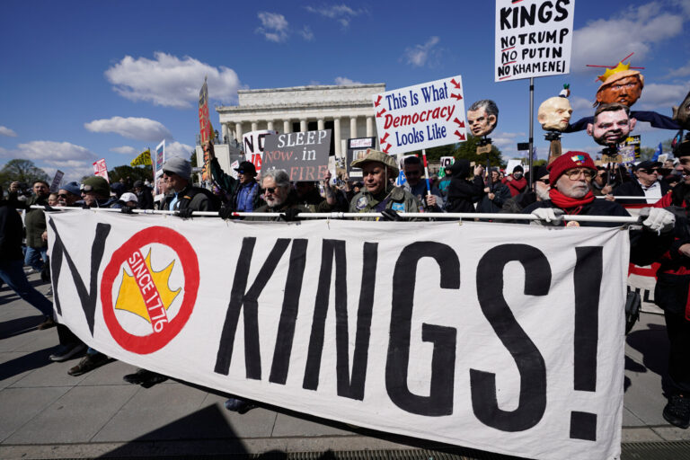 No Kings protest 2026 celebrities